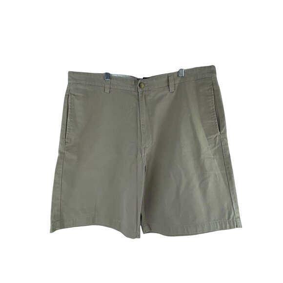 Chaps Mens Khaki Chino Shorts Size 38 100% Cotton Casual Summer Nautical - Picture 6 of 6